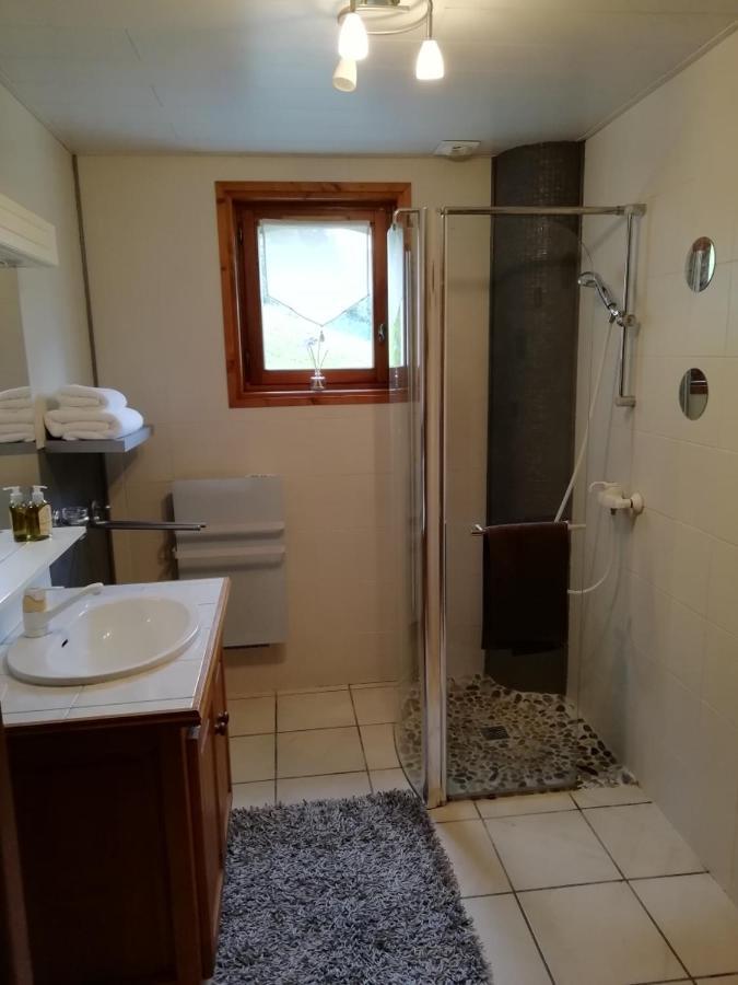 Chambres En Chalet Petit Dejeuner Inclus La Cote d'Arbroz エクステリア 写真