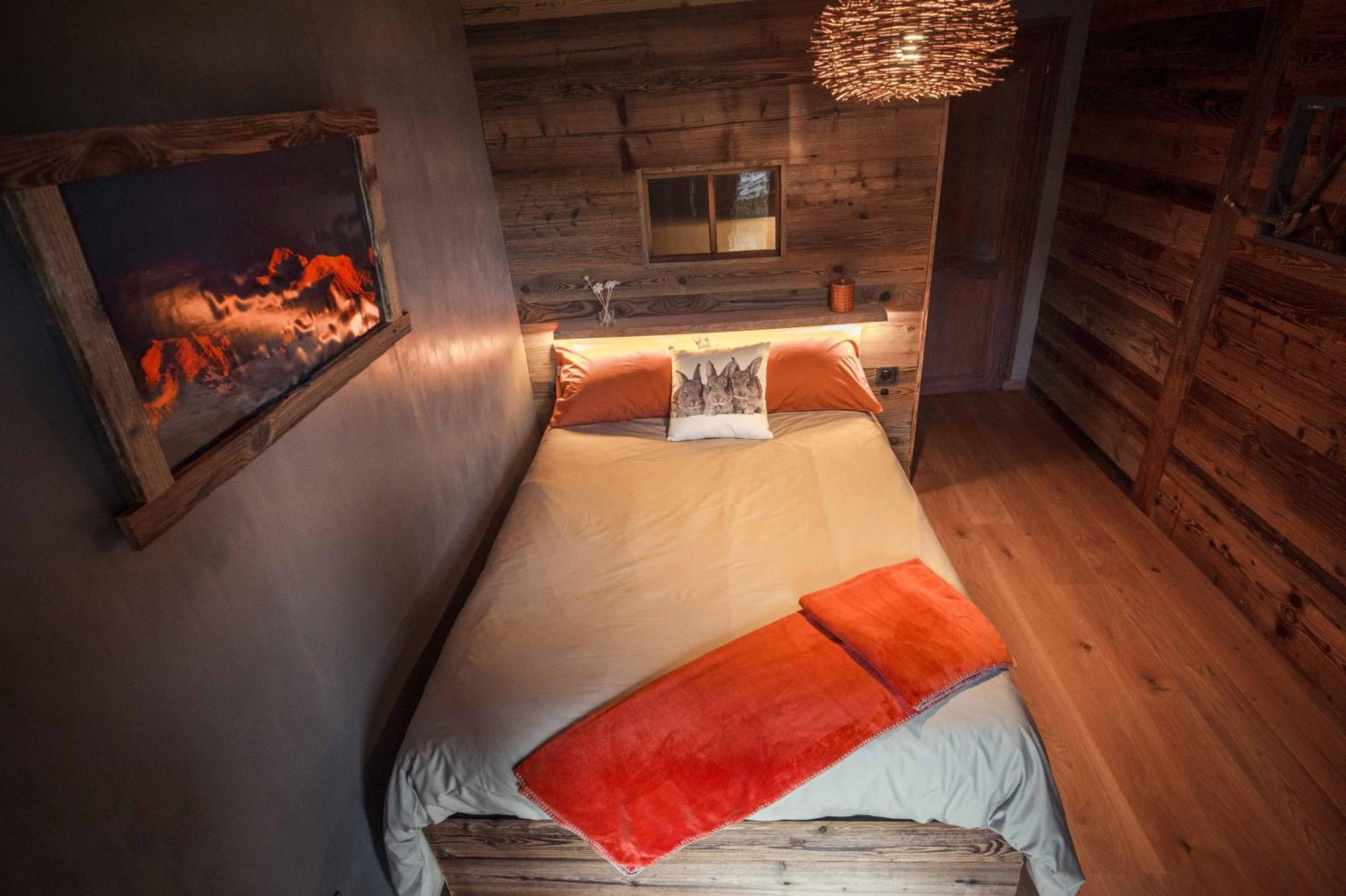 Chambres En Chalet Petit Dejeuner Inclus La Cote d'Arbroz エクステリア 写真