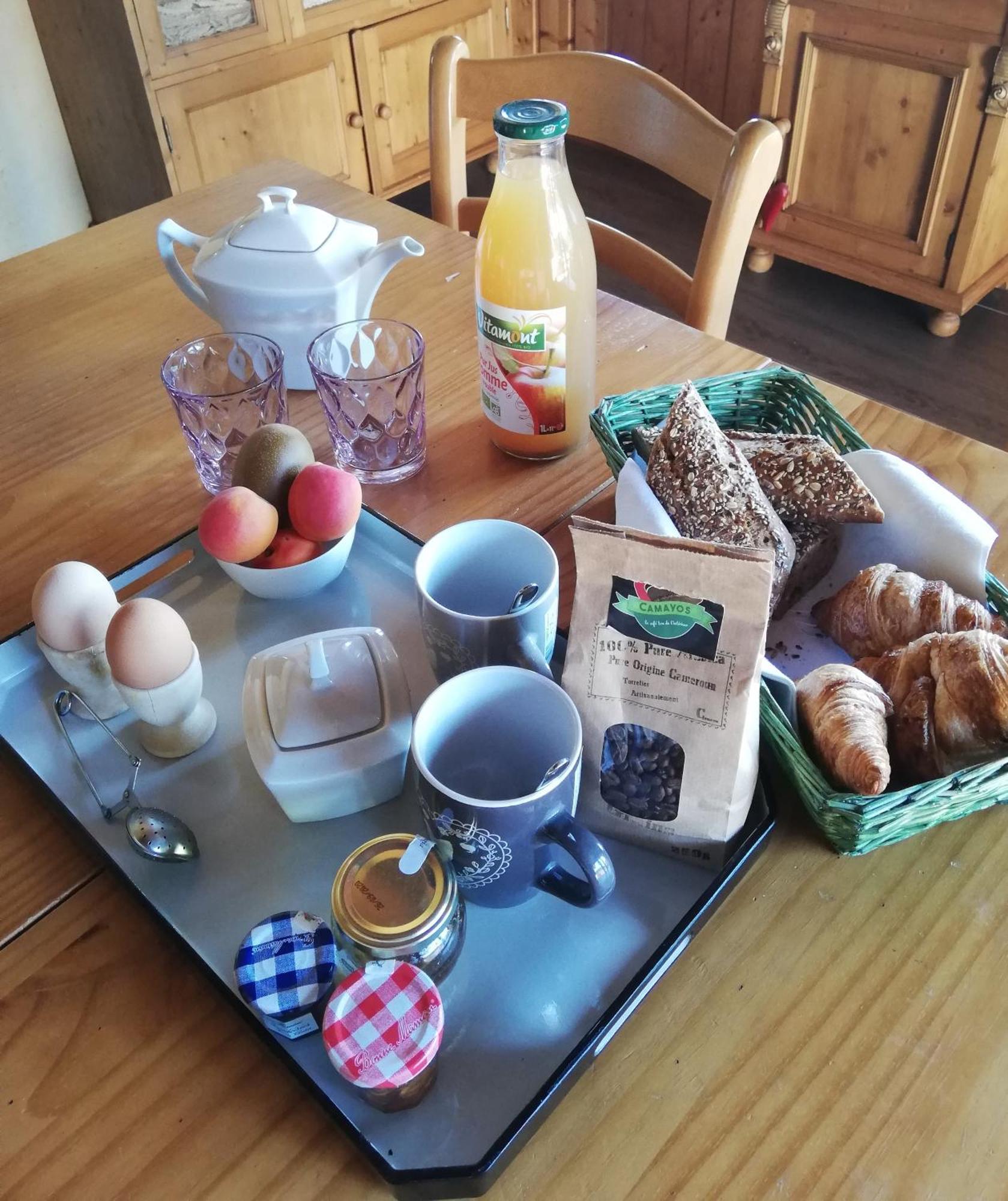 Chambres En Chalet Petit Dejeuner Inclus La Cote d'Arbroz エクステリア 写真