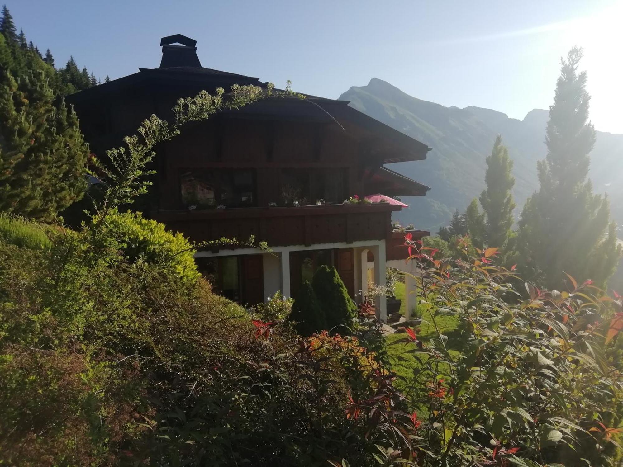 Chambres En Chalet Petit Dejeuner Inclus La Cote d'Arbroz エクステリア 写真